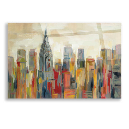 Epic Art 'Manhattan' by Silvia Vassileva, Acrylic Glass Wall Art