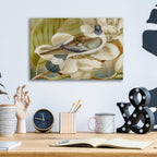Epic Art 'Painted Plumage One' by Steve Hunziker, Acrylic Glass Wall Art,16x12