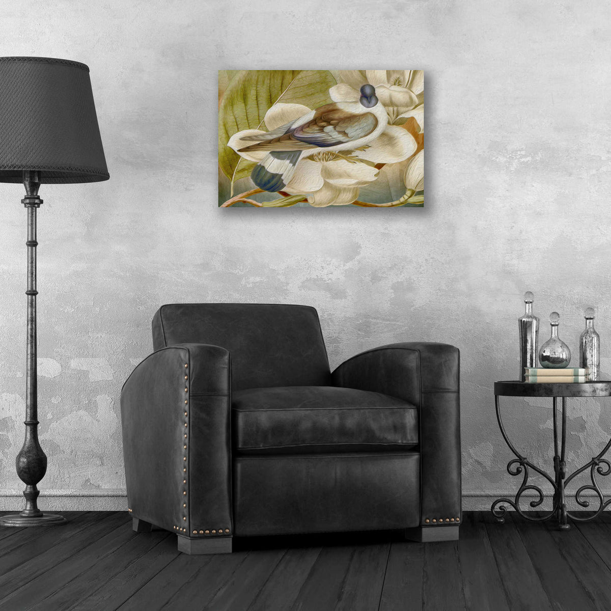 Epic Art 'Painted Plumage One' by Steve Hunziker, Acrylic Glass Wall Art,24x16