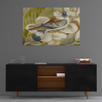 Epic Art 'Painted Plumage One' by Steve Hunziker, Acrylic Glass Wall Art,36x24