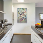 Epic Art 'Painted Plumage Two' by Steve Hunziker, Acrylic Glass Wall Art,24x36