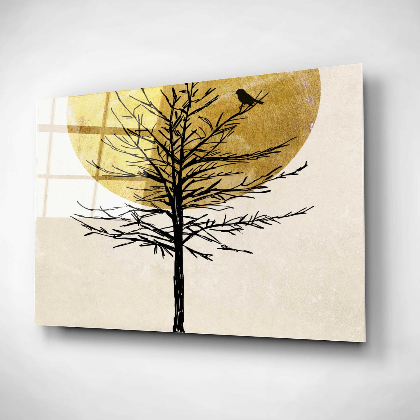 Epic Art 'Moon Tree 1' by Karen Smith, Acrylic Glass Wall Art,16x12