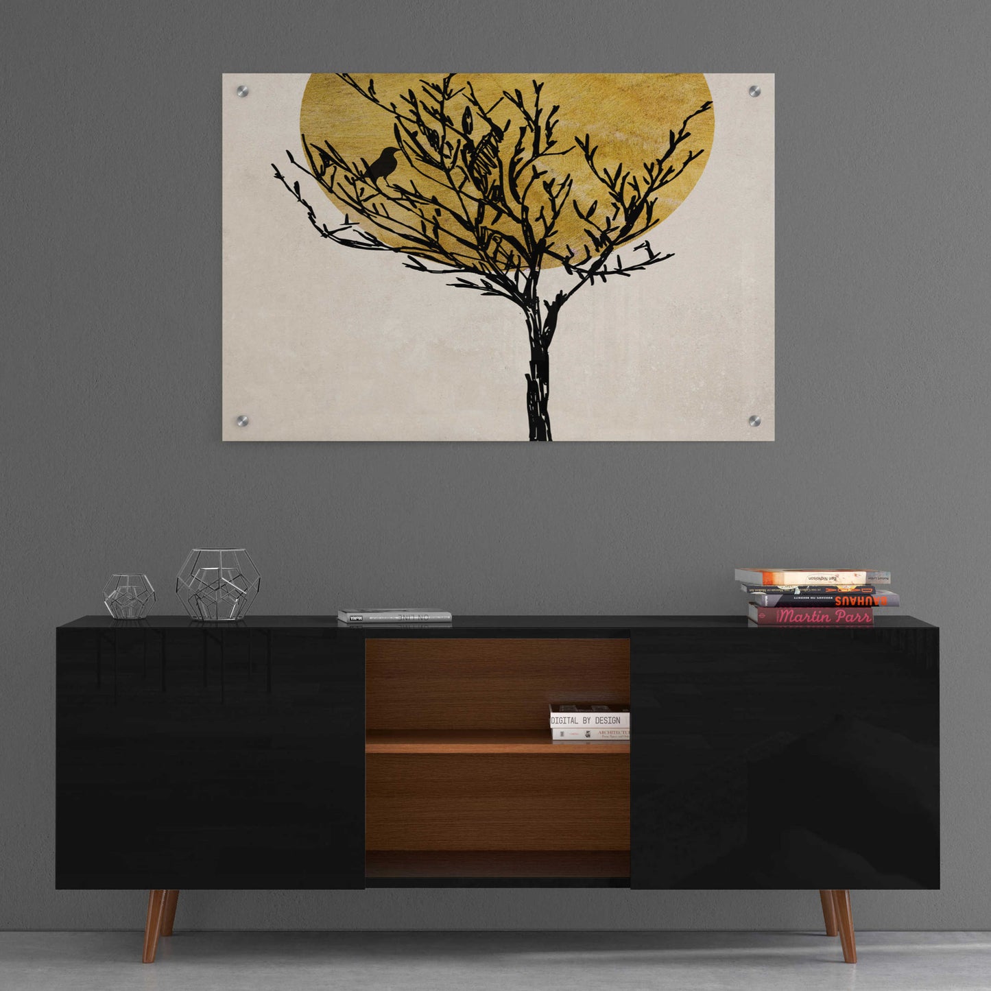 Epic Art 'Moon Tree 2' by Karen Smith, Acrylic Glass Wall Art,36x24