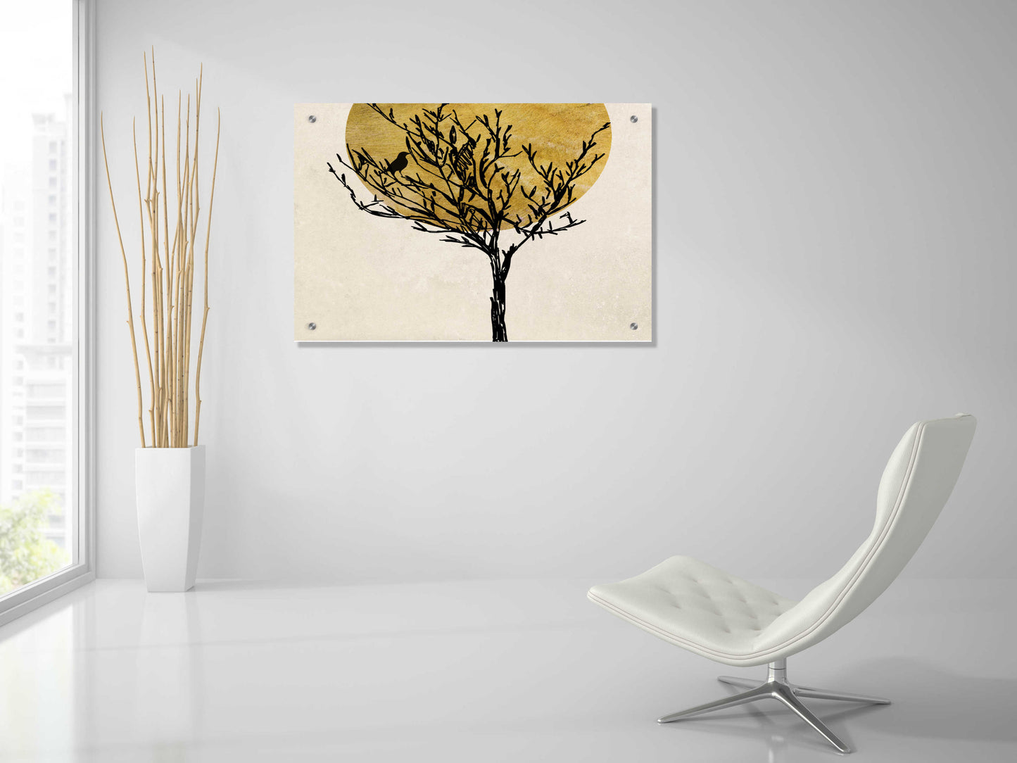 Epic Art 'Moon Tree 2' by Karen Smith, Acrylic Glass Wall Art,36x24