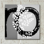 Epic Art 'Chalk Leaf 2' by Karen Smith, Acrylic Glass Wall Art,12x12