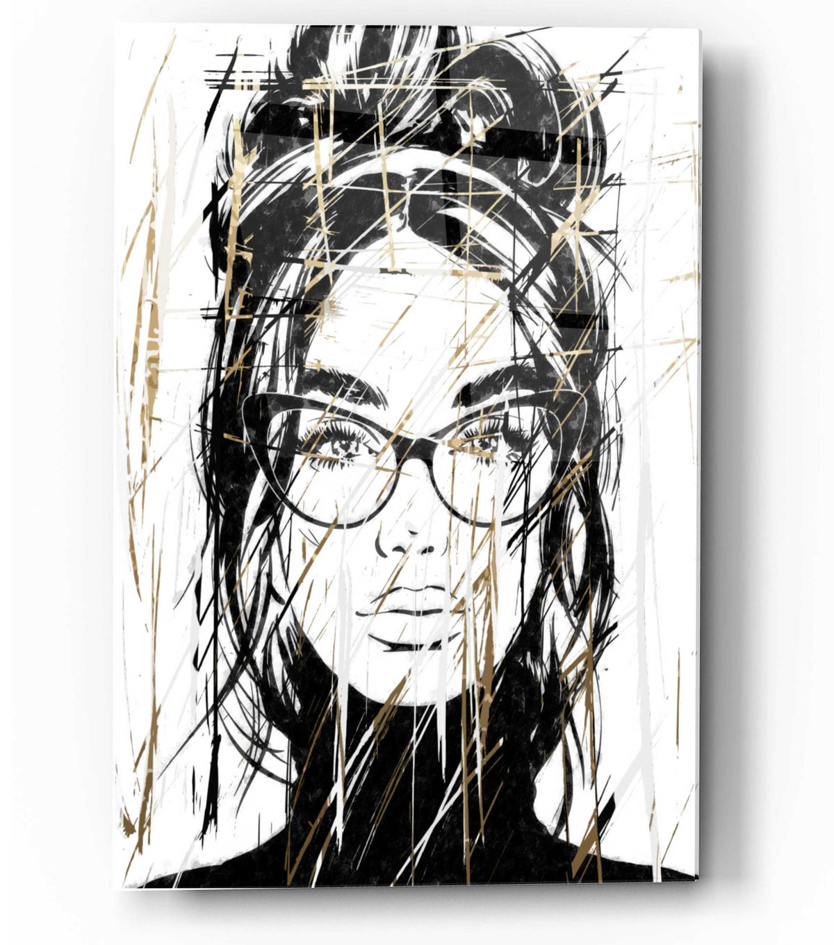Epic Art 'Golden Girl 2' by Karen Smith, Acrylic Glass Wall Art