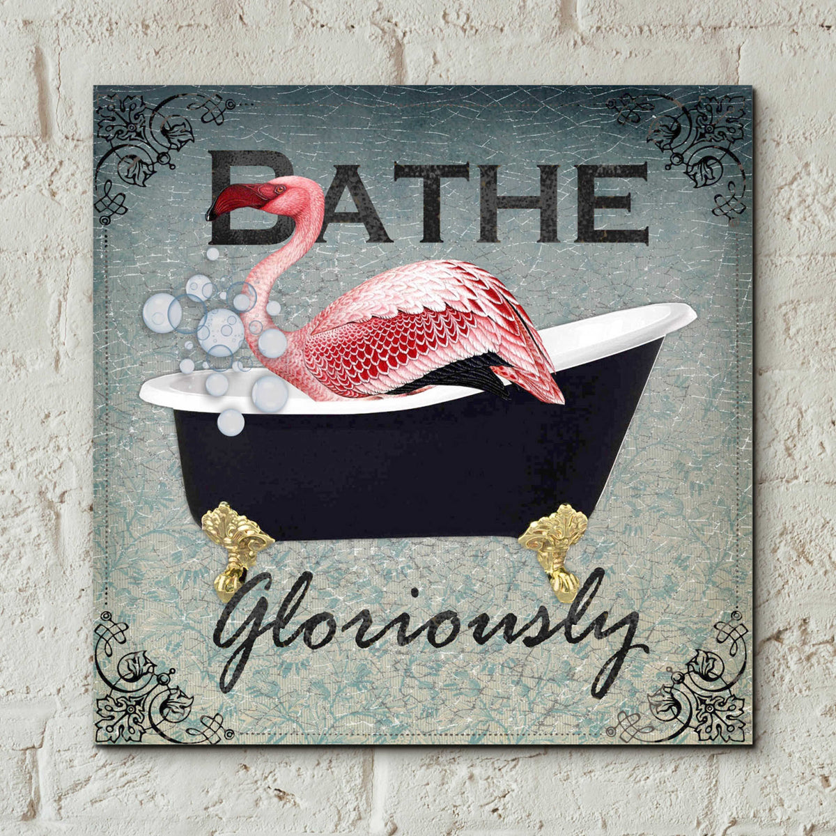 Epic Art 'Glorious' by Karen Smith, Acrylic Glass Wall Art,12x12
