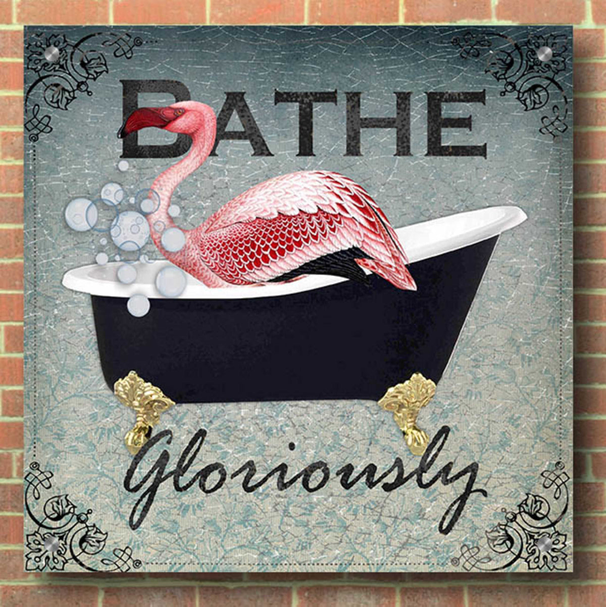 Epic Art 'Glorious' by Karen Smith, Acrylic Glass Wall Art,36x36