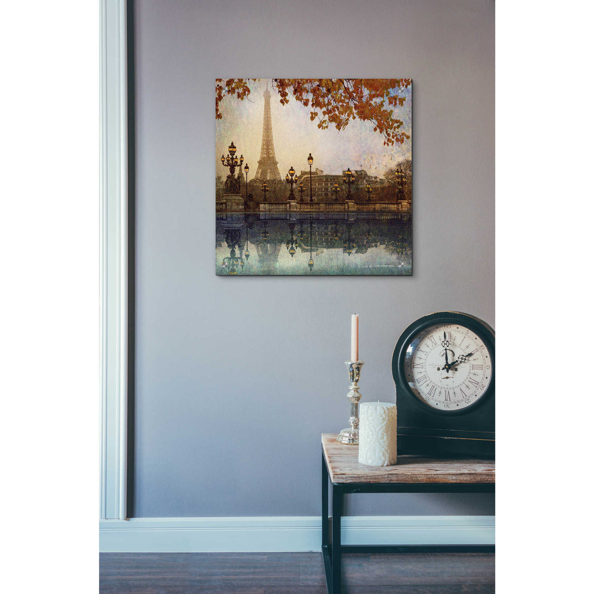 Epic Art 'Eiffel Tower' by Chris Vest, Acrylic Glass Wall Art,24x24