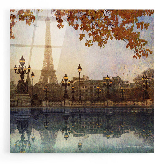 Epic Art 'Eiffel Tower' by Chris Vest, Acrylic Glass Wall Art
