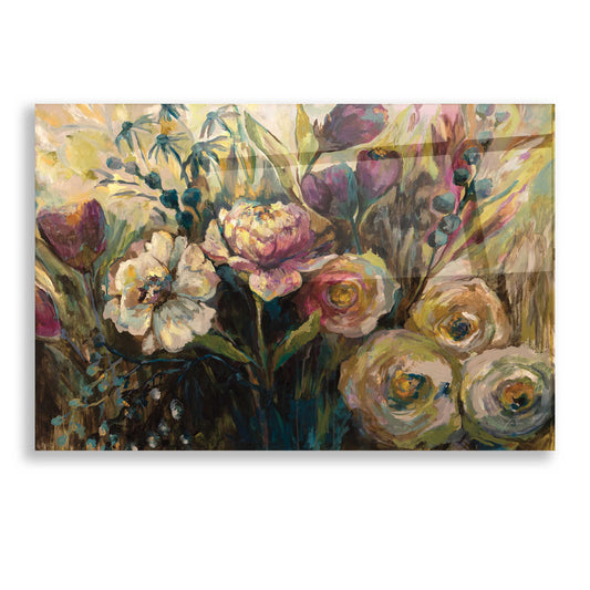 Epic Art 'Summer Garden' by Jeanette Vertentes, Acrylic Glass Wall Art