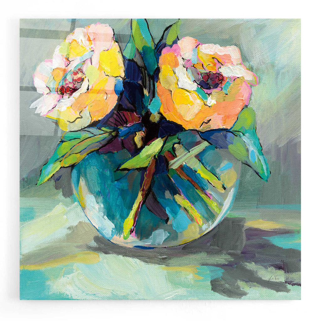 Epic Art 'Twins' by Jeanette Vertentes, Acrylic Glass Wall Art