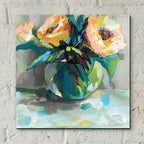 Epic Art 'Pink Ladies' by Jeanette Vertentes, Acrylic Glass Wall Art,12x12