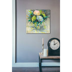 Epic Art 'Hydrangeas from the Garden' by Jeanette Vertentes, Acrylic Glass Wall Art,24x24