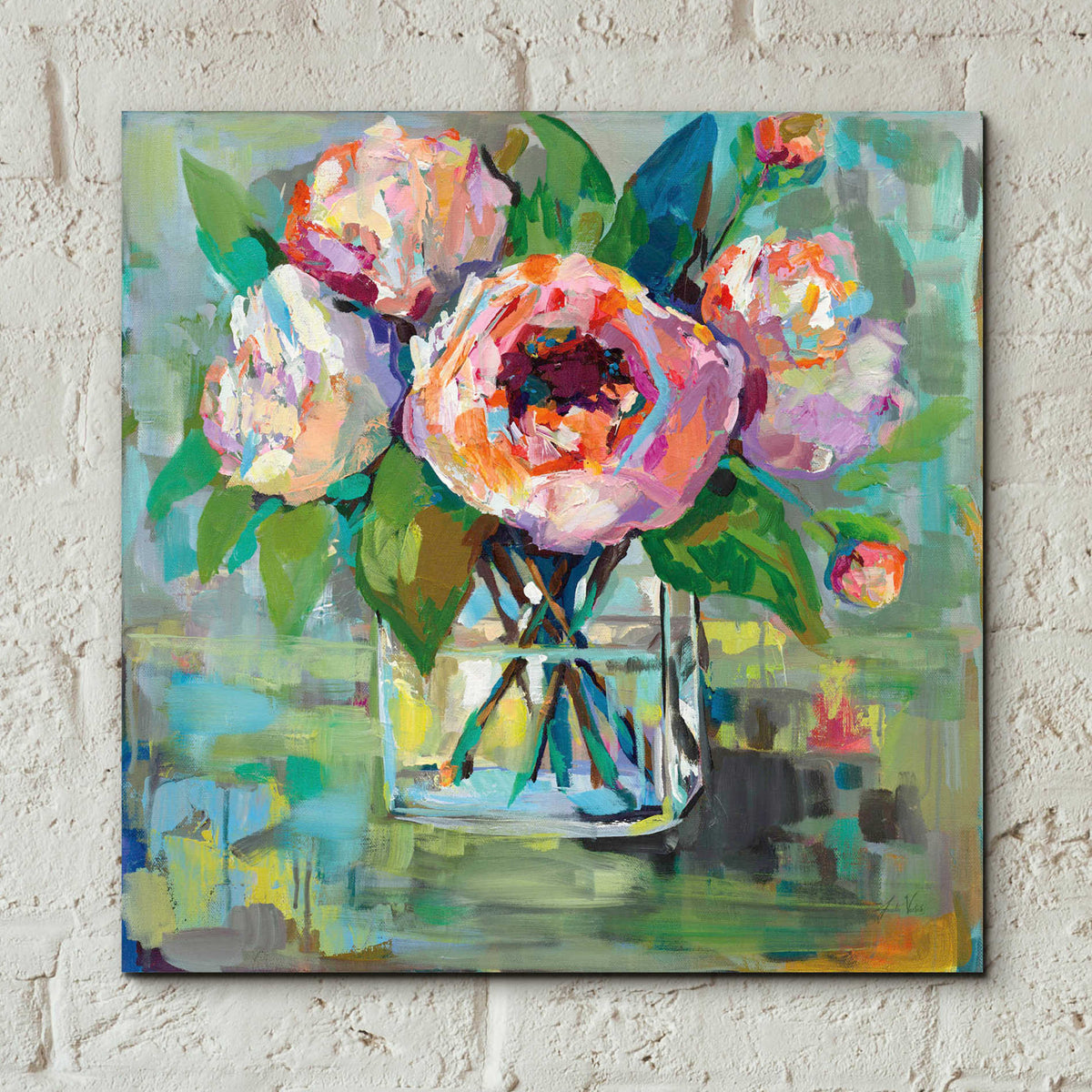 Epic Art 'First of the Season' by Jeanette Vertentes, Acrylic Glass Wall Art,12x12
