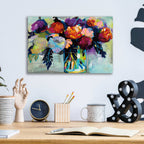Epic Art 'A Colorful Life' by Jeanette Vertentes, Acrylic Glass Wall Art,16x12