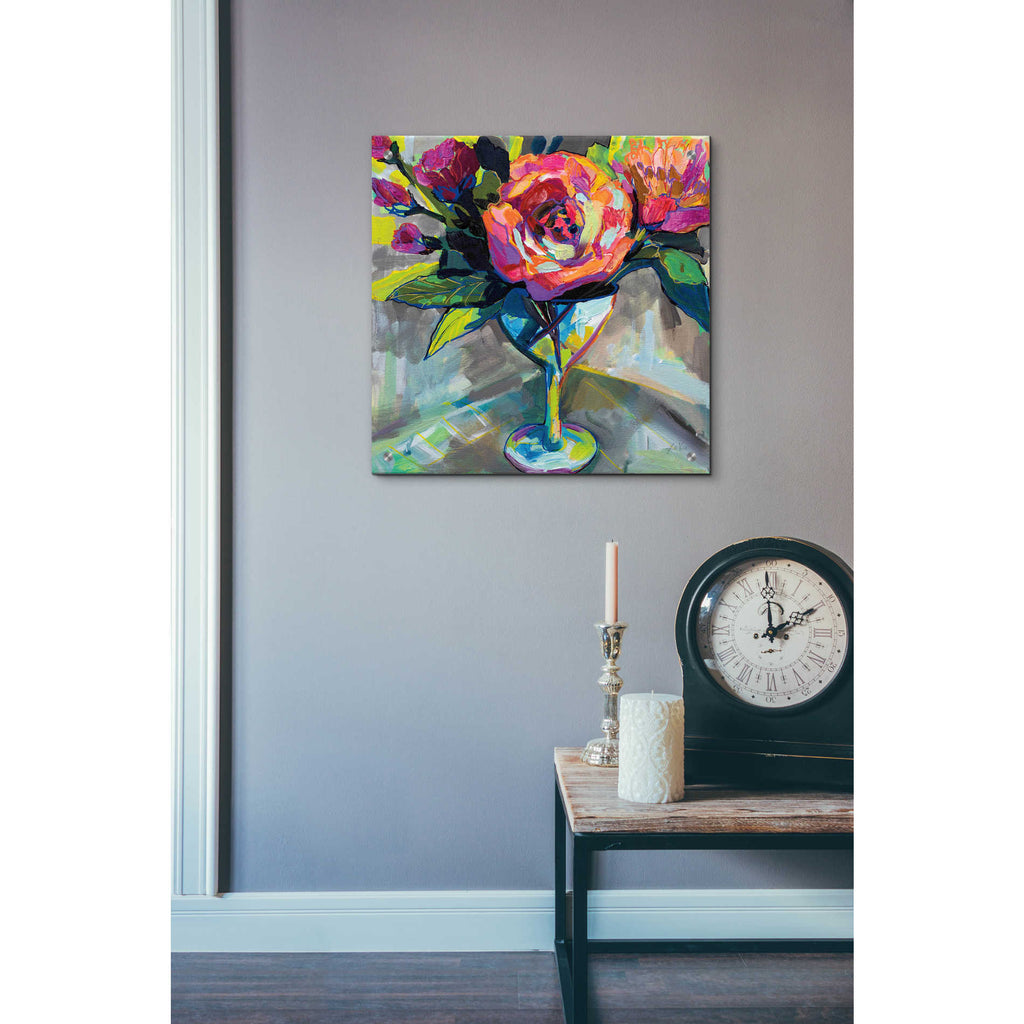 Epic Art 'Summer Cocktail' by Jeanette Vertentes, Acrylic Glass Wall Art,24x24