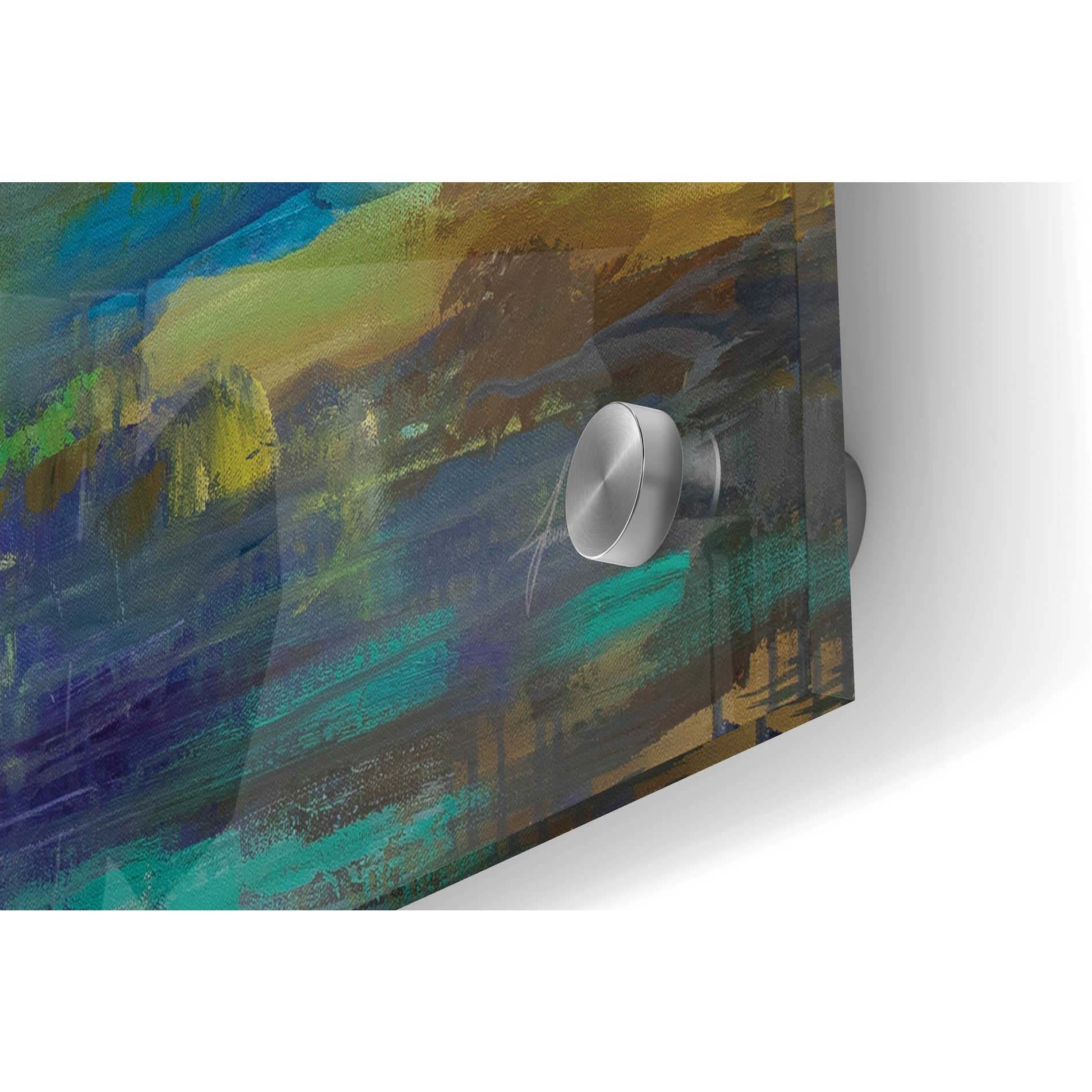 Epic Art 'Quietude' by Jeanette Vertentes, Acrylic Glass Wall Art,36x24