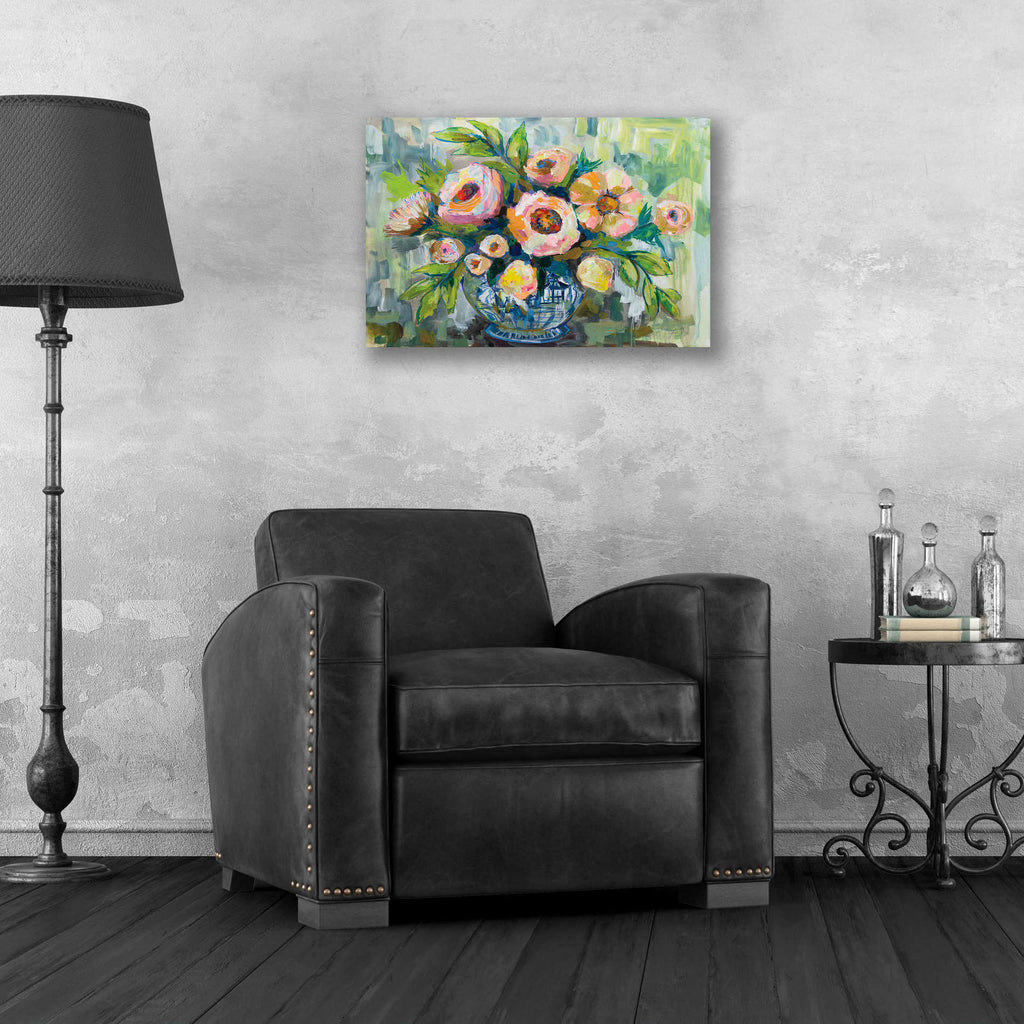 Epic Art 'Midsummer' by Jeanette Vertentes, Acrylic Glass Wall Art,24x16