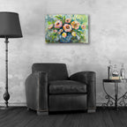Epic Art 'Midsummer' by Jeanette Vertentes, Acrylic Glass Wall Art,24x16