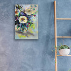 Epic Art 'Content' by Jeanette Vertentes, Acrylic Glass Wall Art,16x24