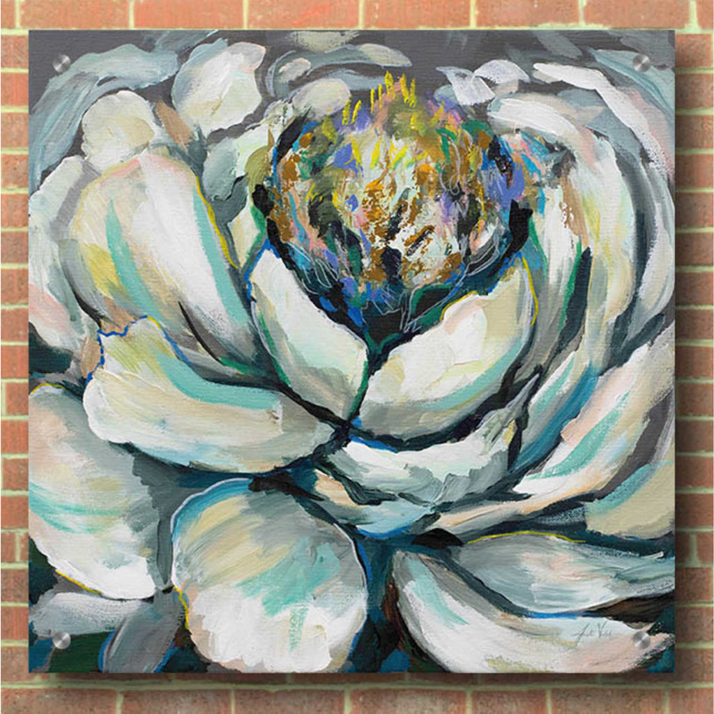 Epic Art 'Bloom II' by Jeanette Vertentes, Acrylic Glass Wall Art,36x36