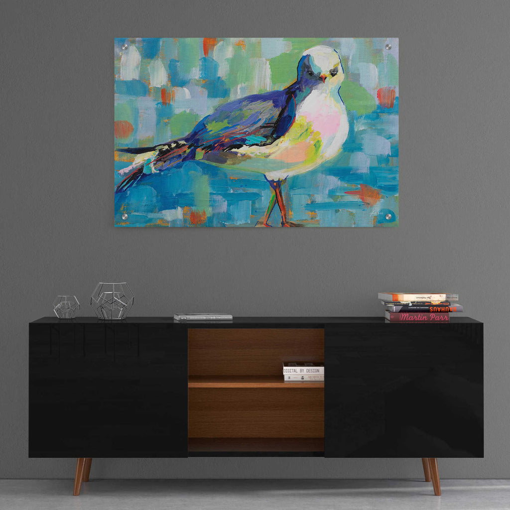 Epic Art 'Mike' by Jeanette Vertentes, Acrylic Glass Wall Art,36x24