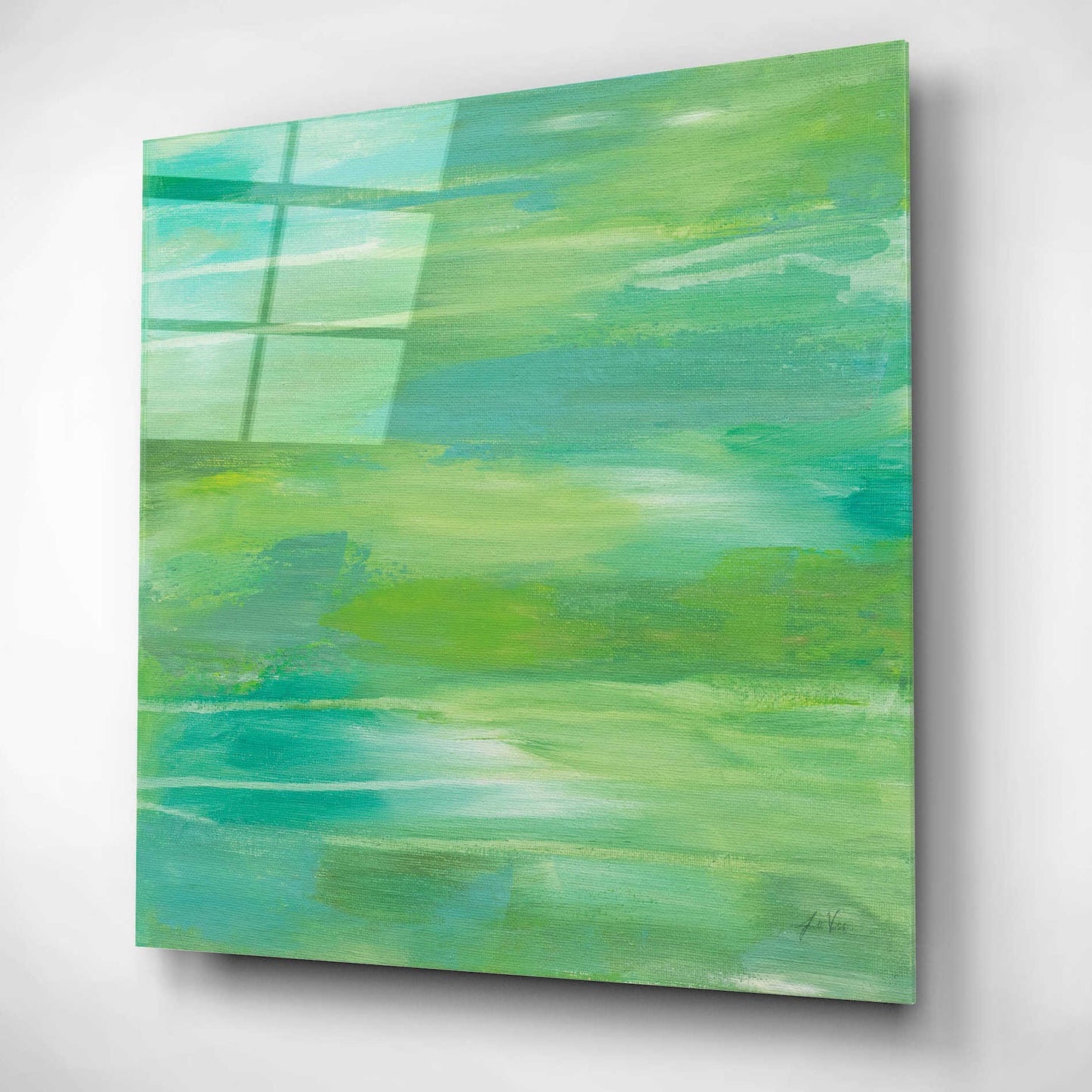 Epic Art 'Elation' by Jeanette Vertentes, Acrylic Glass Wall Art,12x12