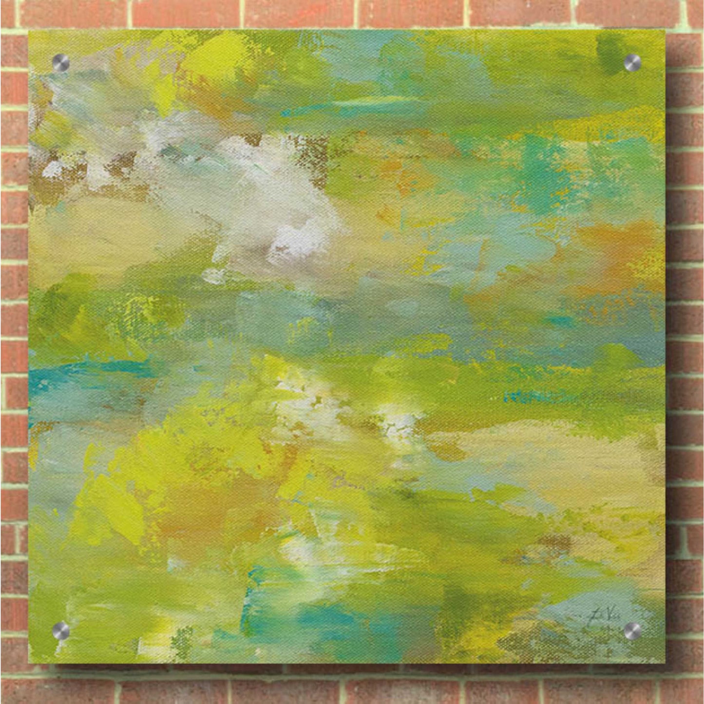 Epic Art 'Bliss' by Jeanette Vertentes, Acrylic Glass Wall Art,36x36