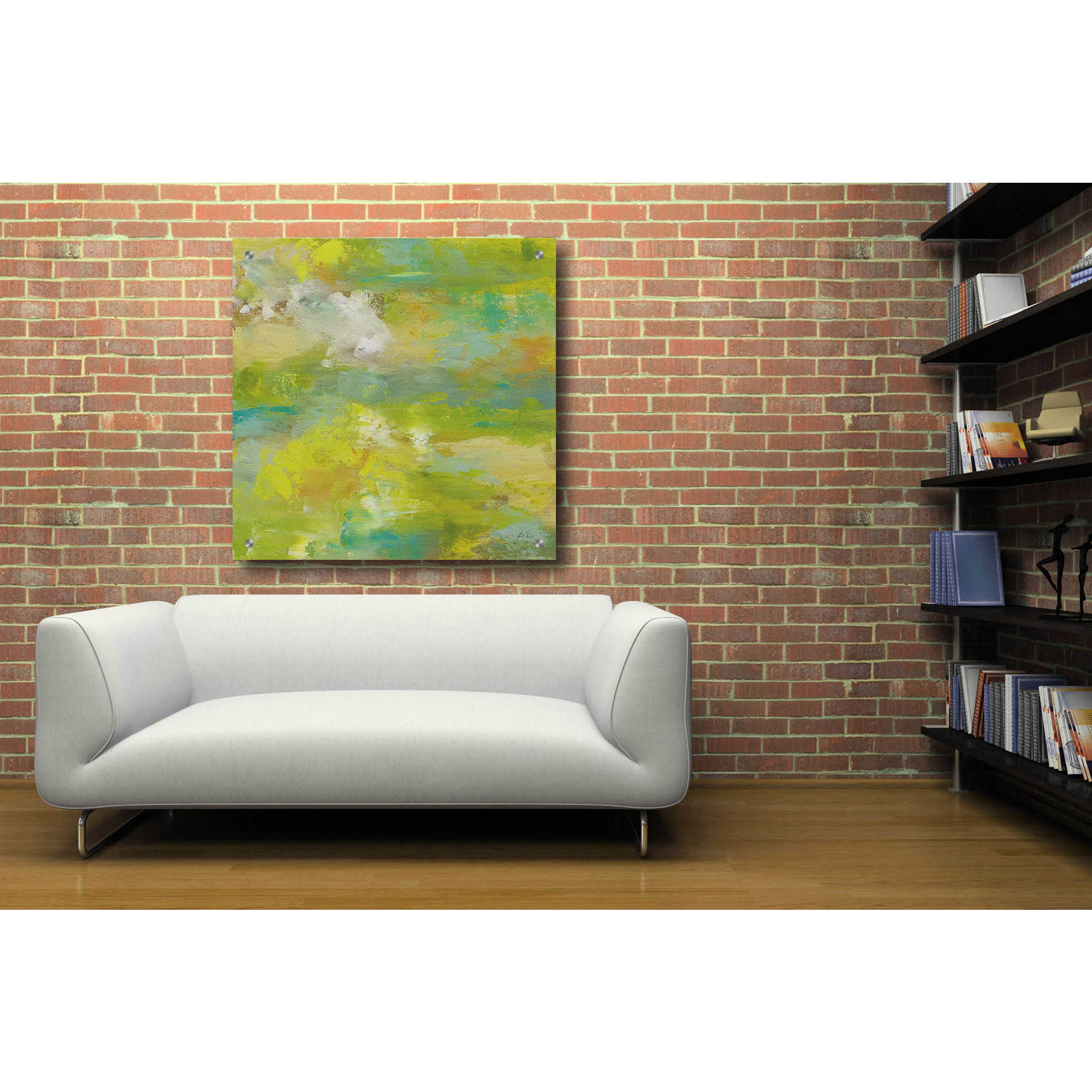 Epic Art 'Bliss' by Jeanette Vertentes, Acrylic Glass Wall Art,36x36