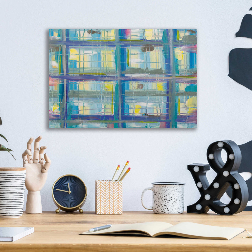Epic Art 'India' by Jeanette Vertentes, Acrylic Glass Wall Art,16x12