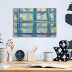 Epic Art 'India' by Jeanette Vertentes, Acrylic Glass Wall Art,16x12