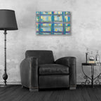 Epic Art 'India' by Jeanette Vertentes, Acrylic Glass Wall Art,24x16