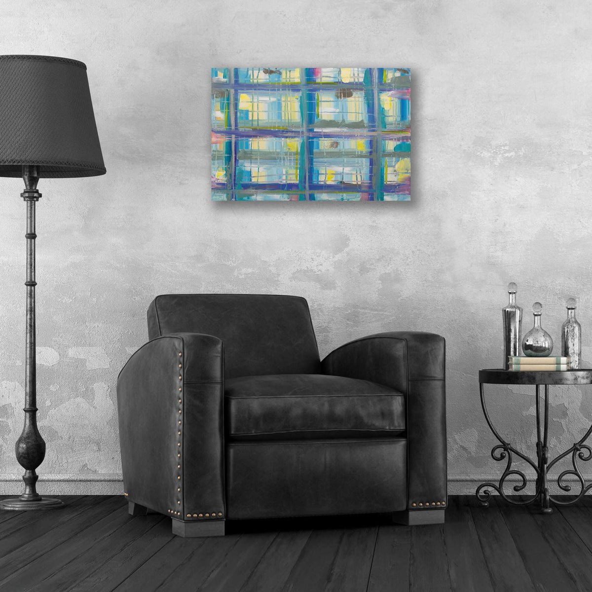 Epic Art 'India' by Jeanette Vertentes, Acrylic Glass Wall Art,24x16