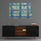 Epic Art 'India' by Jeanette Vertentes, Acrylic Glass Wall Art,36x24