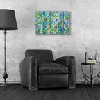 Epic Art 'Africa' by Jeanette Vertentes, Acrylic Glass Wall Art,24x16
