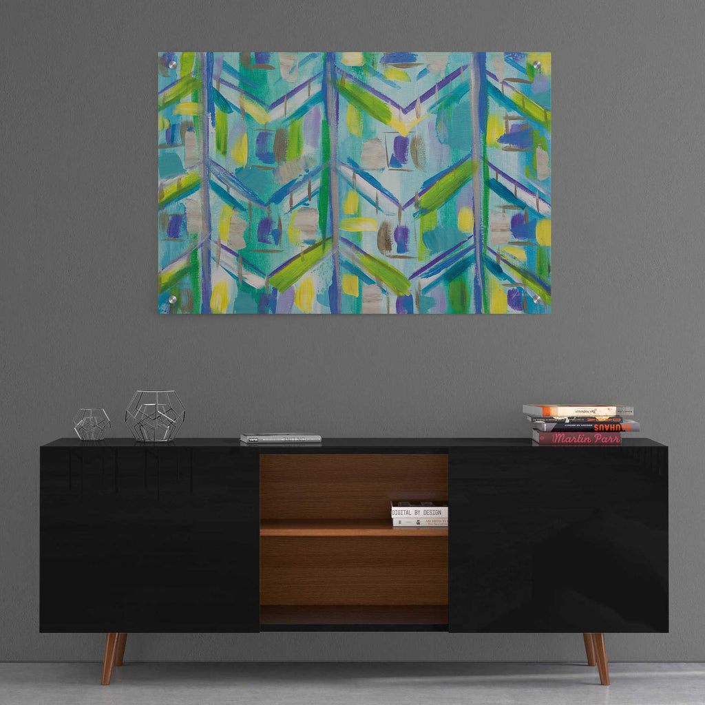 Epic Art 'Africa' by Jeanette Vertentes, Acrylic Glass Wall Art,36x24