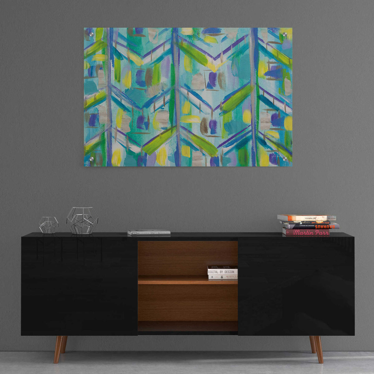 Epic Art 'Africa' by Jeanette Vertentes, Acrylic Glass Wall Art,36x24