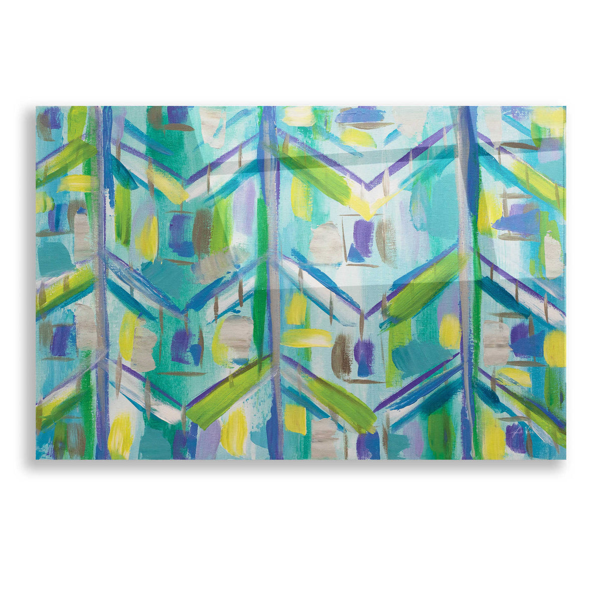 Epic Art 'Africa' by Jeanette Vertentes, Acrylic Glass Wall Art
