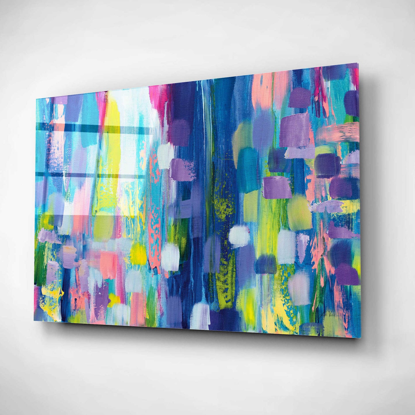 Epic Art 'Radiance' by Jeanette Vertentes, Acrylic Glass Wall Art,16x12