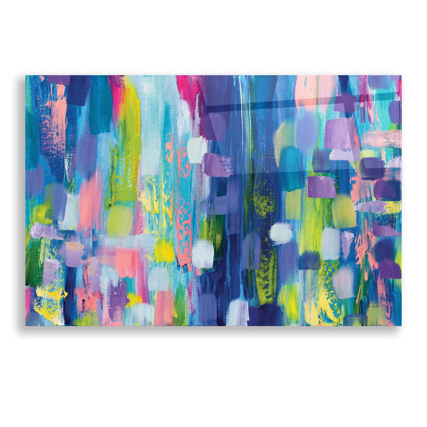Epic Art 'Radiance' by Jeanette Vertentes, Acrylic Glass Wall Art,24x16