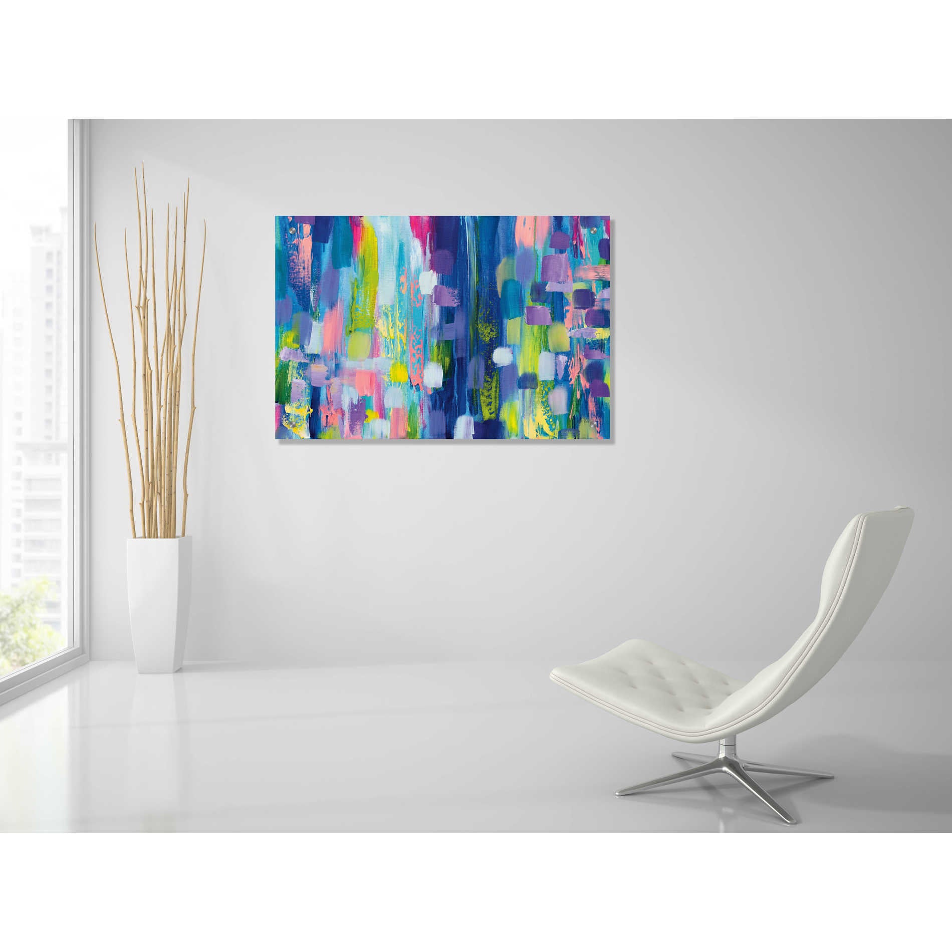 Epic Art 'Radiance' by Jeanette Vertentes, Acrylic Glass Wall Art,36x24