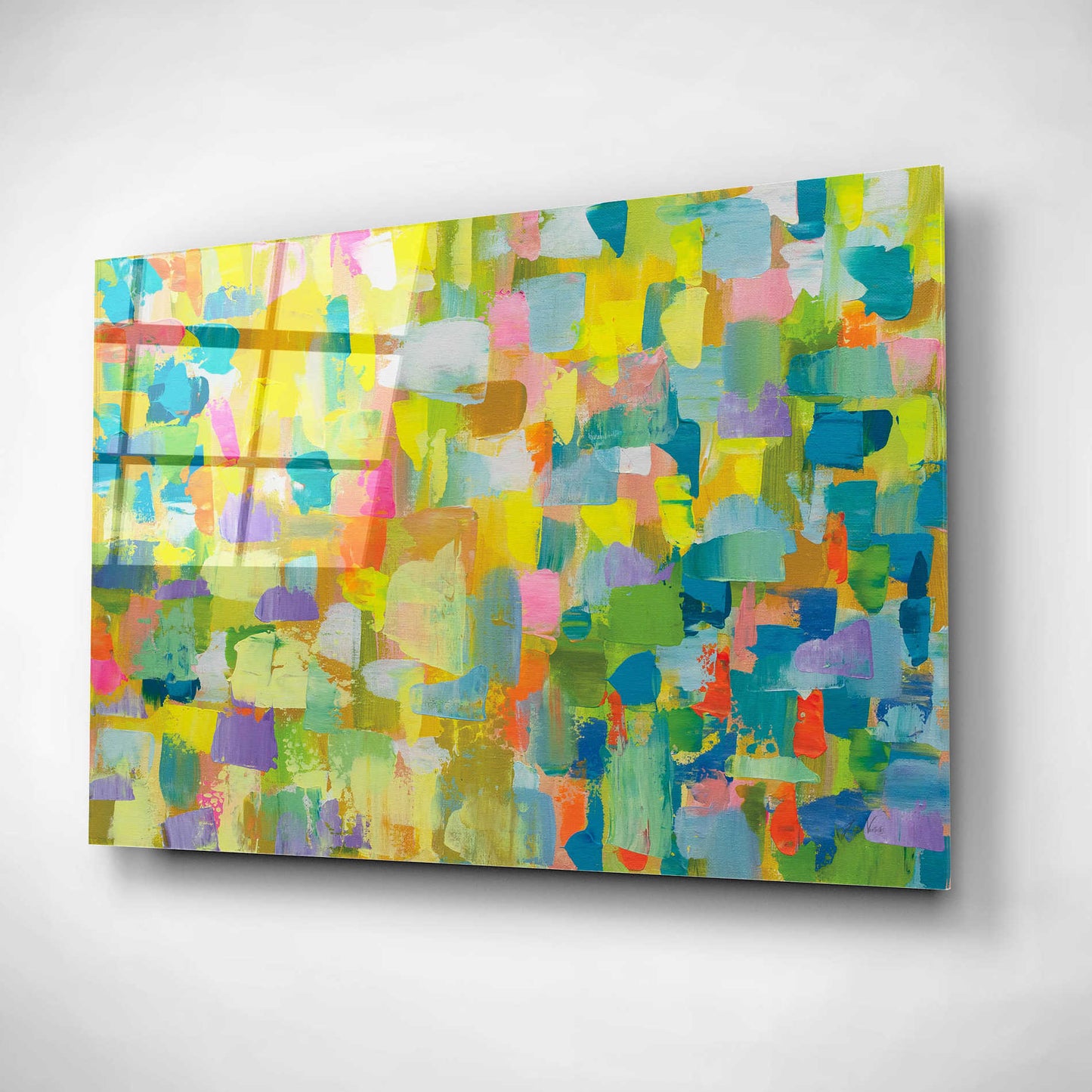 Epic Art 'Merrymaking' by Jeanette Vertentes, Acrylic Glass Wall Art,16x12