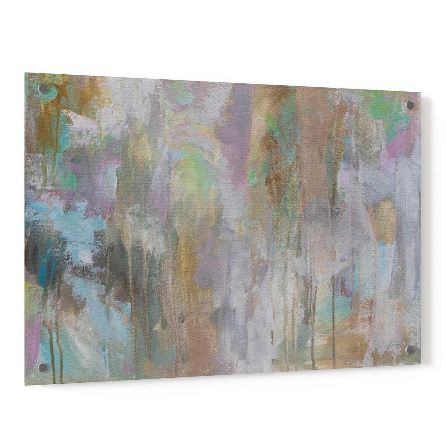 Epic Art 'Frolic' by Jeanette Vertentes, Acrylic Glass Wall Art,36x24