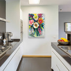 Epic Art 'First Kiss' by Jeanette Vertentes, Acrylic Glass Wall Art,24x36