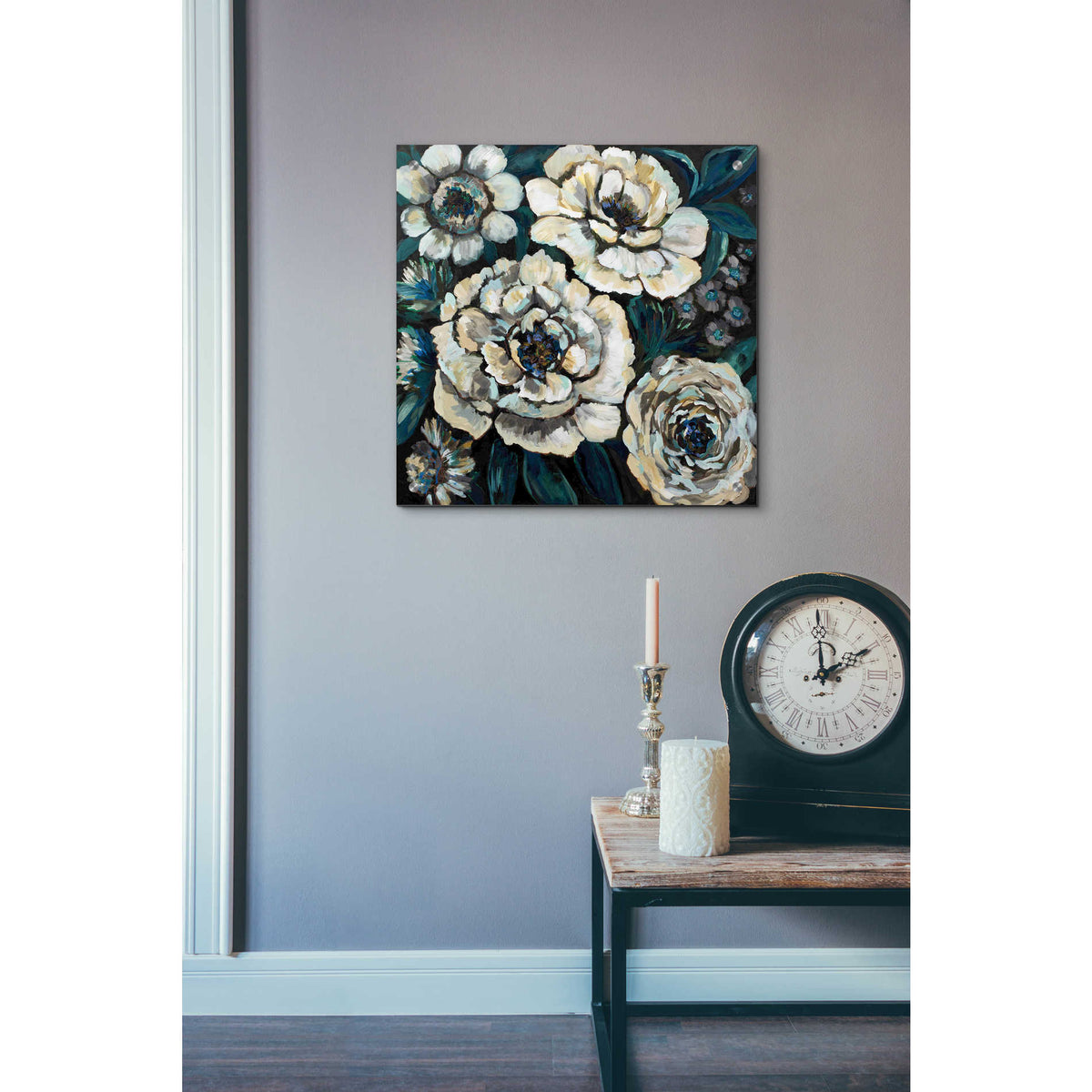 Epic Art 'Midnight' by Jeanette Vertentes, Acrylic Glass Wall Art,24x24