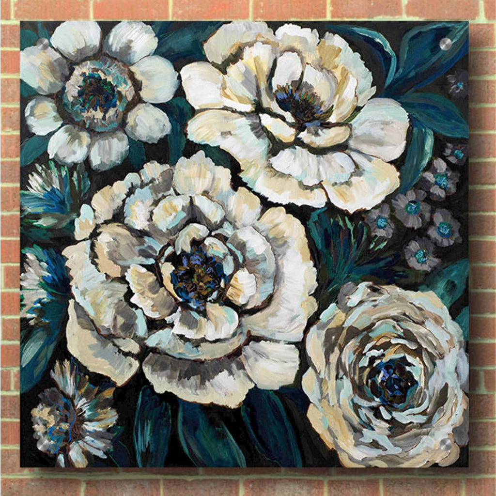 Epic Art 'Midnight' by Jeanette Vertentes, Acrylic Glass Wall Art,36x36