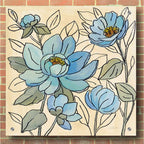Epic Art 'Spring Lace Floral IV' by Silvia Vassileva, Acrylic Glass Wall Art,36x36