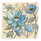 Epic Art 'Spring Lace Floral IV' by Silvia Vassileva, Acrylic Glass Wall Art