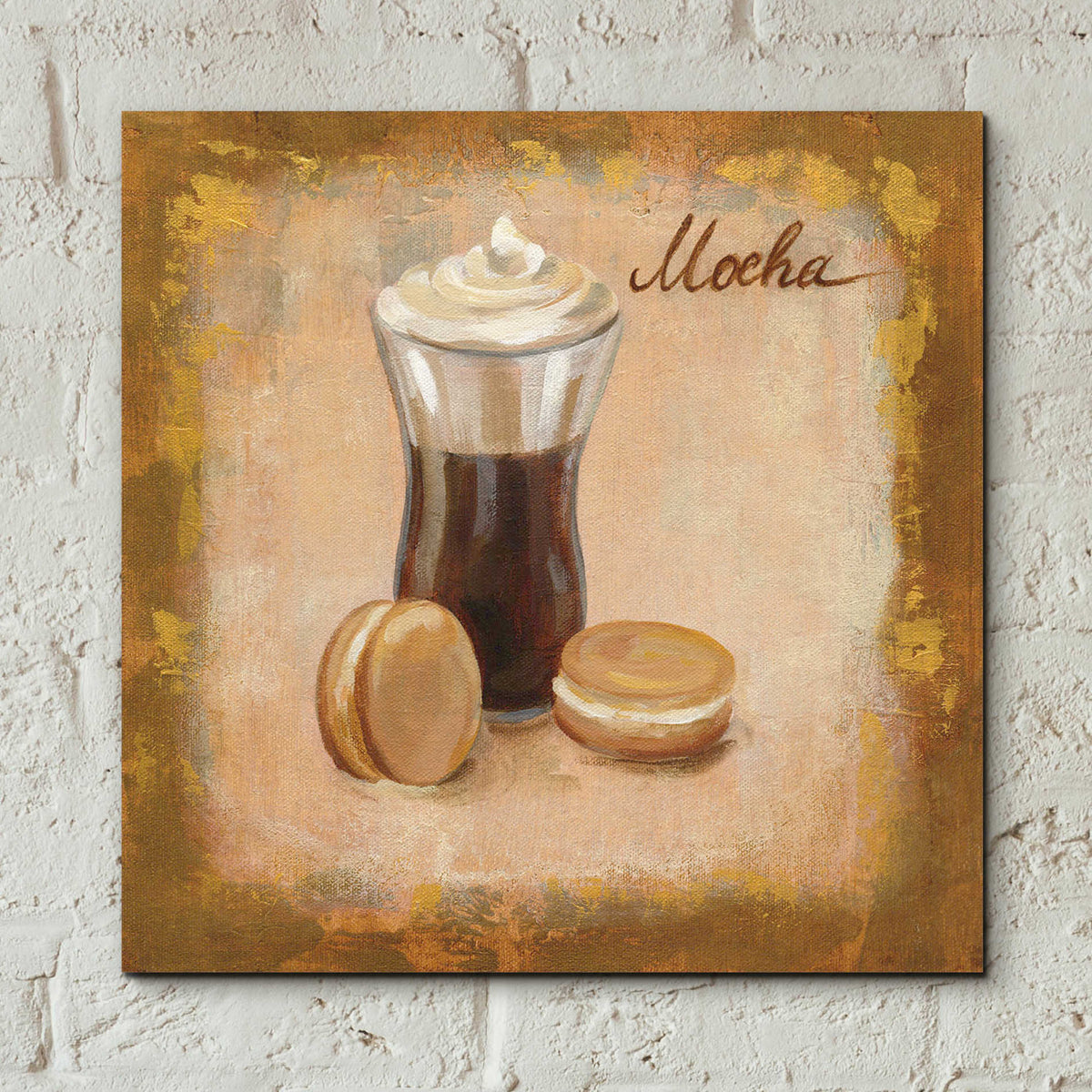 Epic Art 'Coffee Time I' by Silvia Vassileva, Acrylic Glass Wall Art,12x12